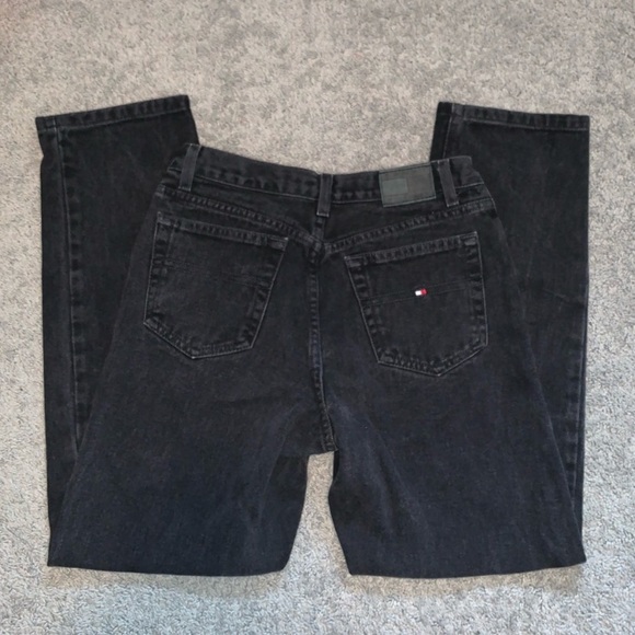 Black Tommy Hilfiger Mom Jeans - Picture 3 of 5